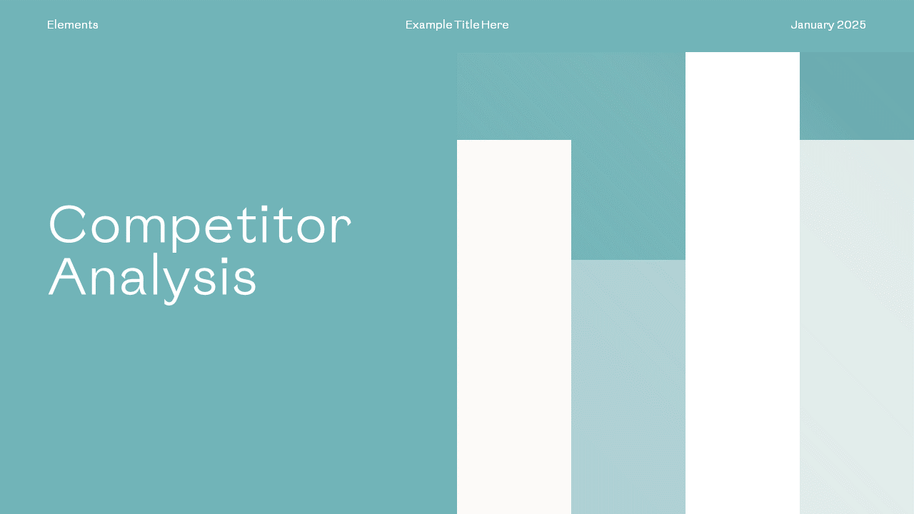 Competitor Analysis PowerPoint Template