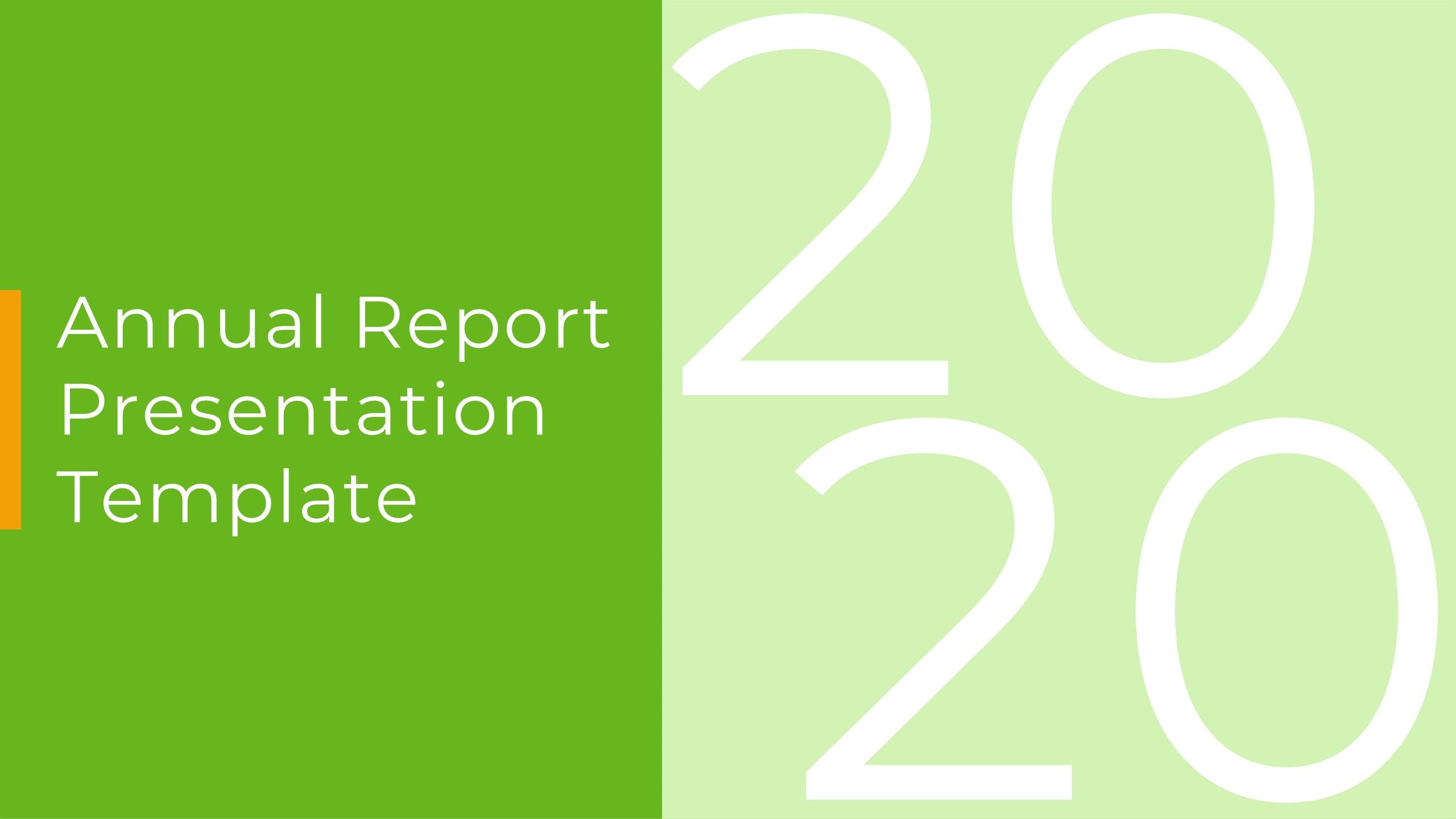 Reportia - Annual Report Powerpoint Template