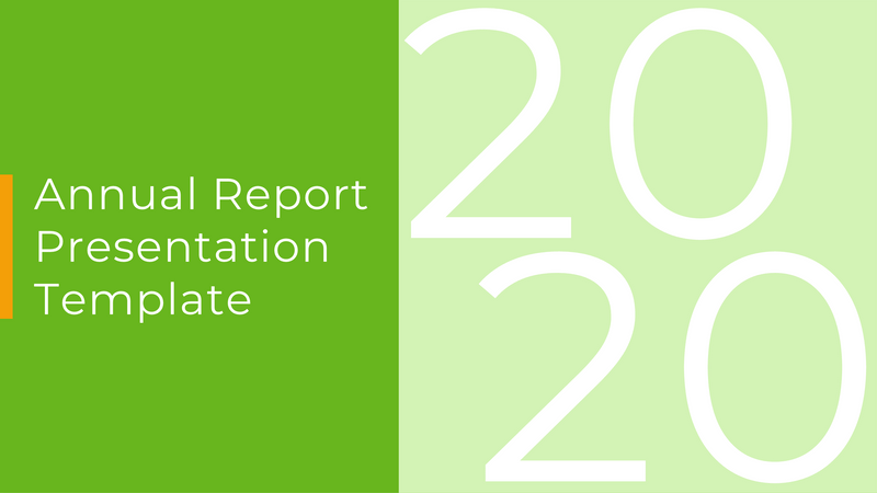 Reportia - Annual Report Powerpoint Template