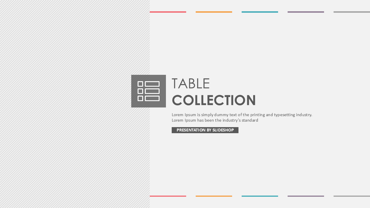 Table Collection