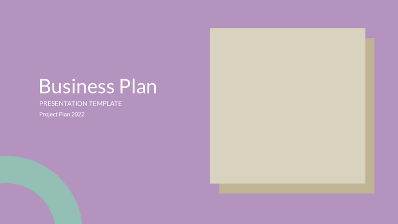 Business Plan PowerPoint Presentation
