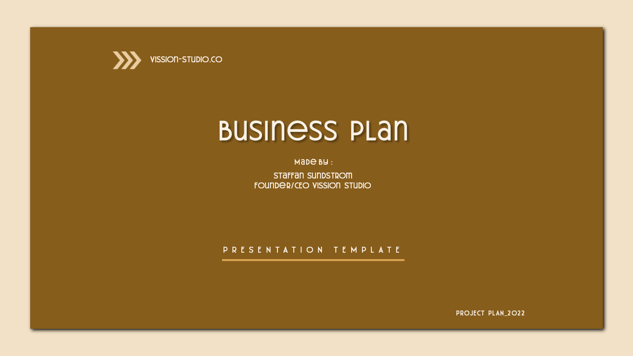 Business Plan PowerPoint Template