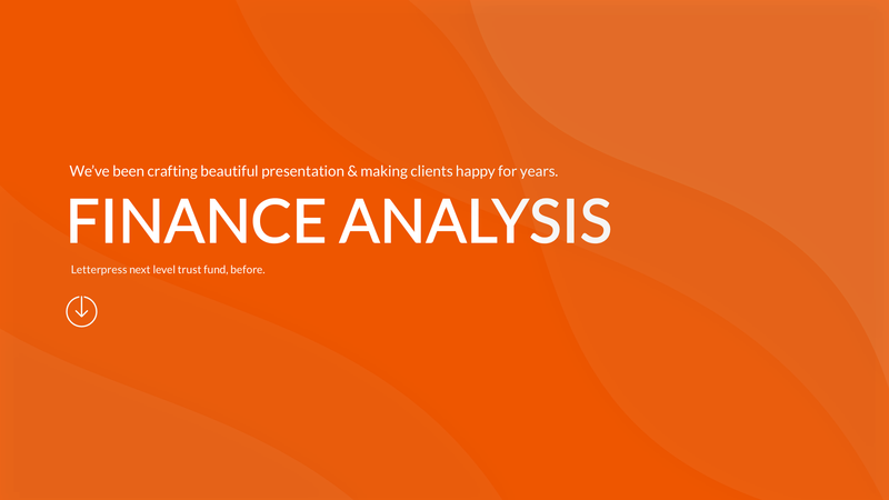 Finance Analysis PowerPoint Presentation