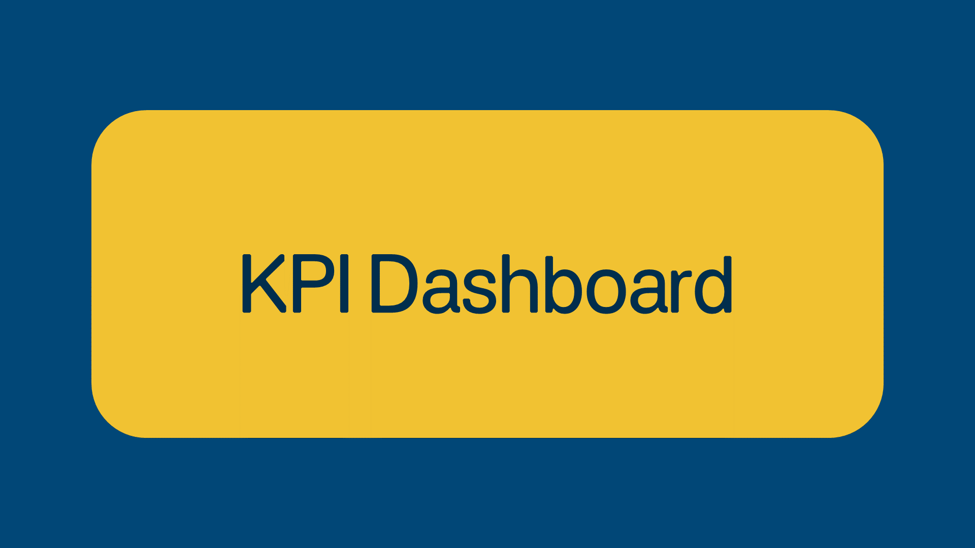 KPI Dashboard Keynote Template