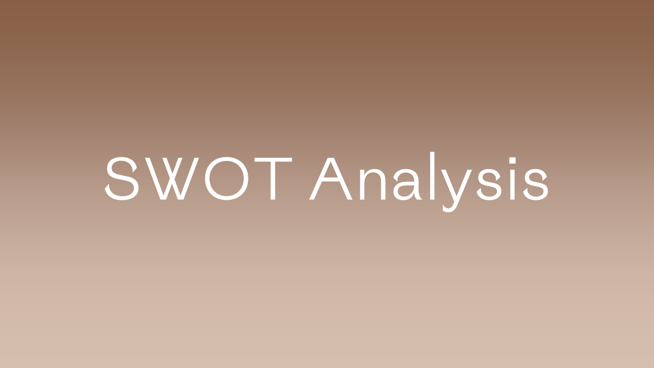 SWOT Analysis - Design Illustration for Powerpoint