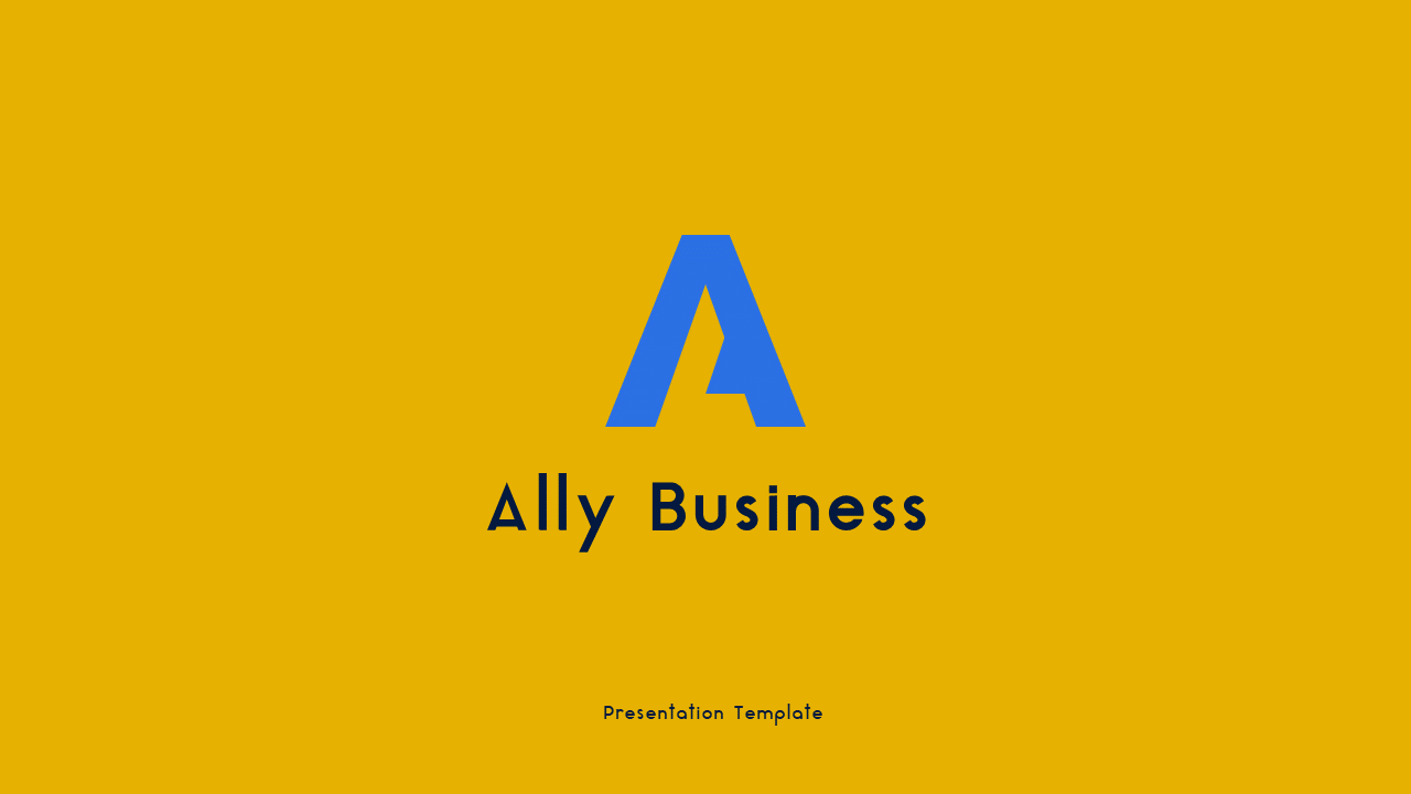 ALLY - Business Plan Powerpoint