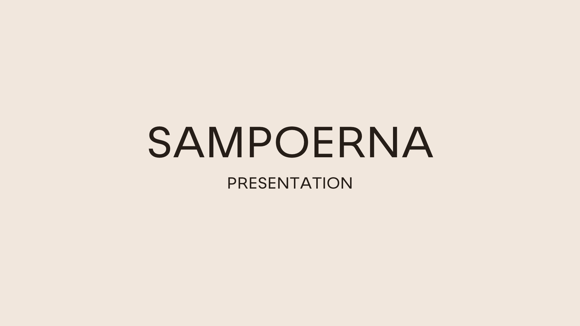 Sampoerna - Minimal Keynote Template