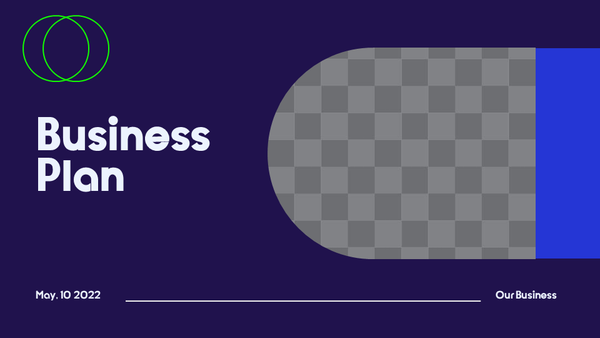 Neon Minimalist Business Plan Presentation