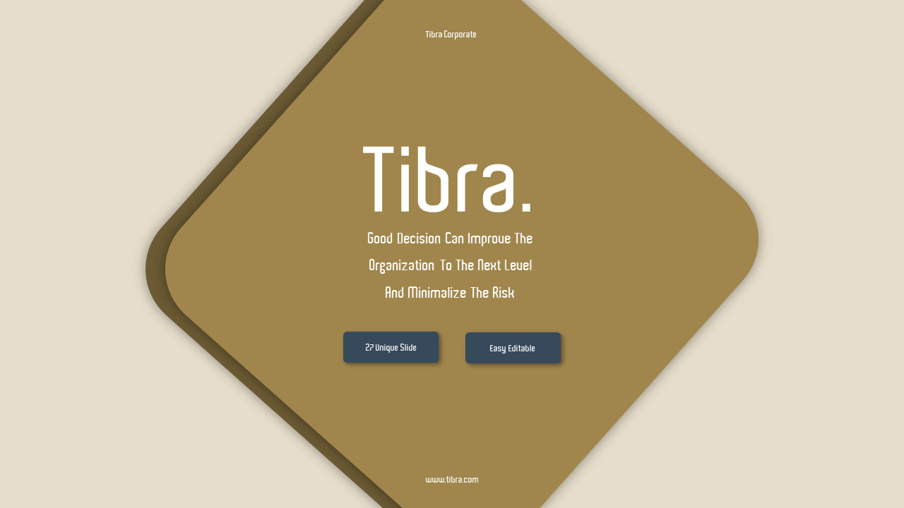 Tibra - Pitch Deck For Investor