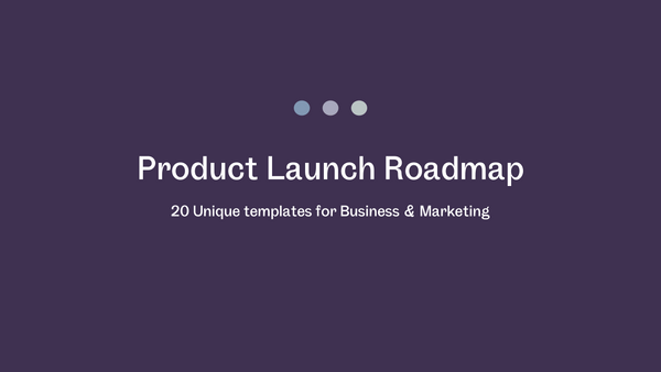 Product Launch Roadmap for PowerPoint
