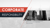 Corporate Responsibility