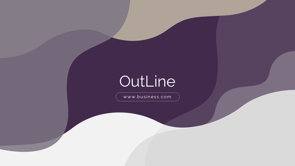 Outline Corporate Business Presentation Template