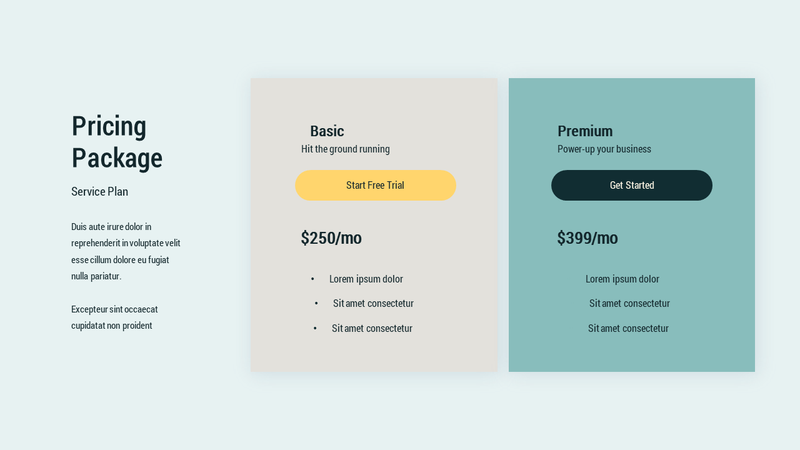 Deck - Investor Pitch Google Slides Presentation