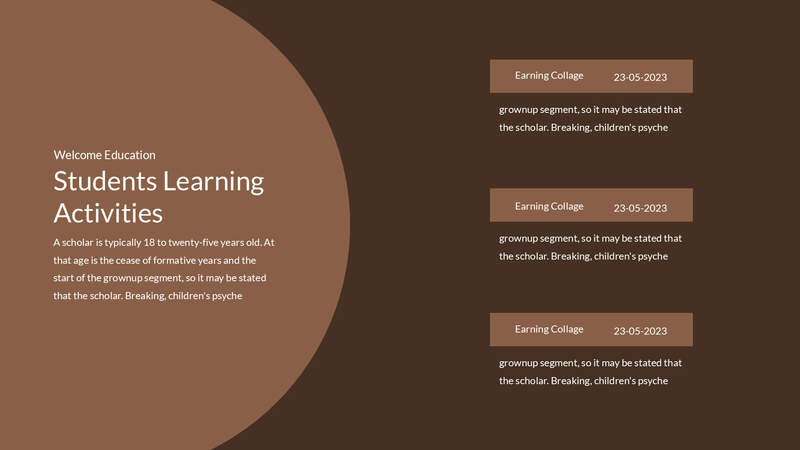 Education Keynote Template