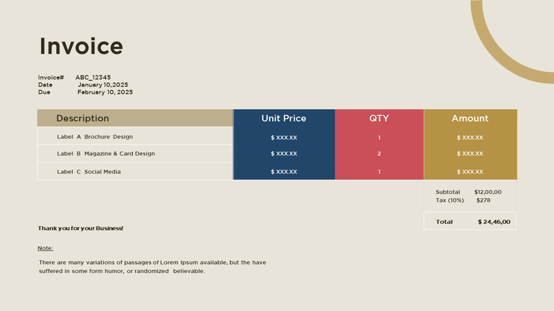 Investor Update Pitch Deck Template