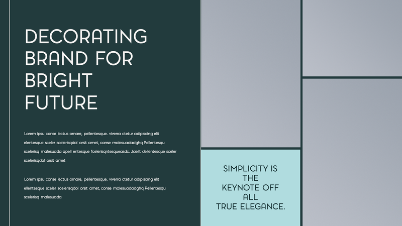Portfolio Keynote Template