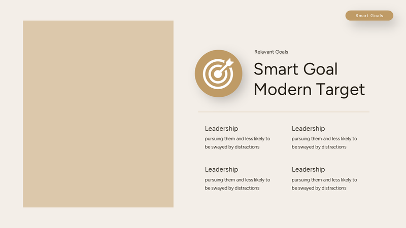Smart Goals Powerpoint Template