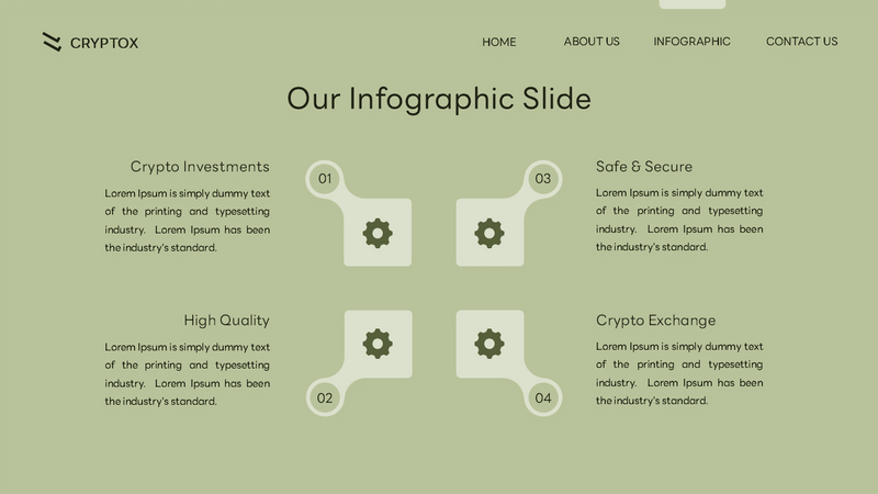 Cryptox – Cryptocurrency PowerPoint Template