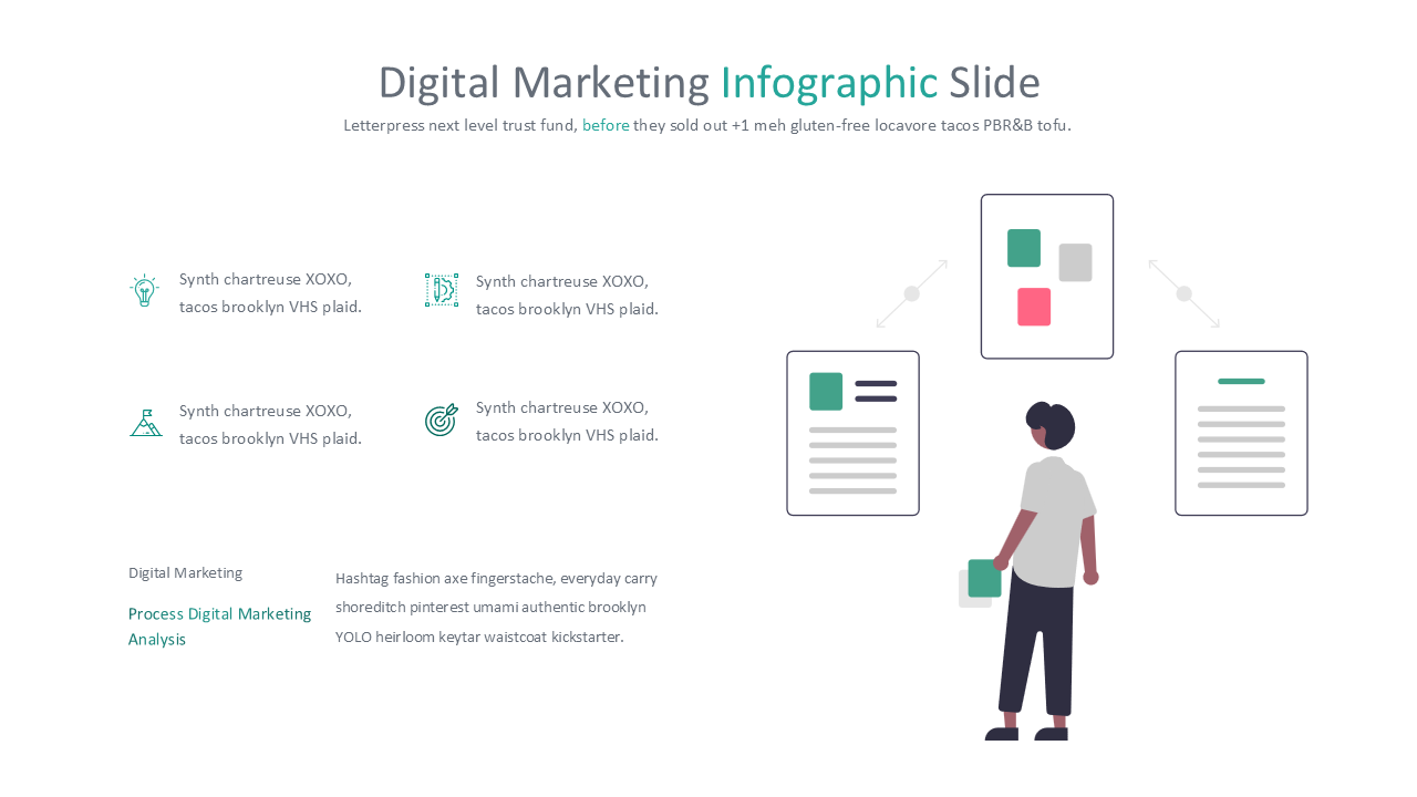 Digital Marketing - PowerPoint Infographics Slides