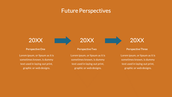 Year Report PowerPoint Template