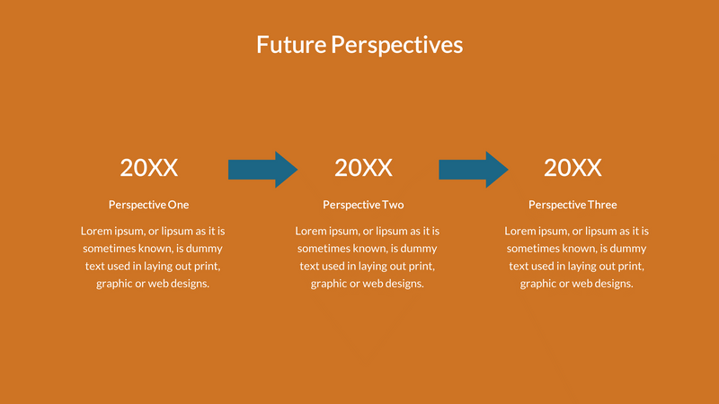 Year Report PowerPoint Template