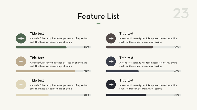 Native Minimalist PowerPoint Template