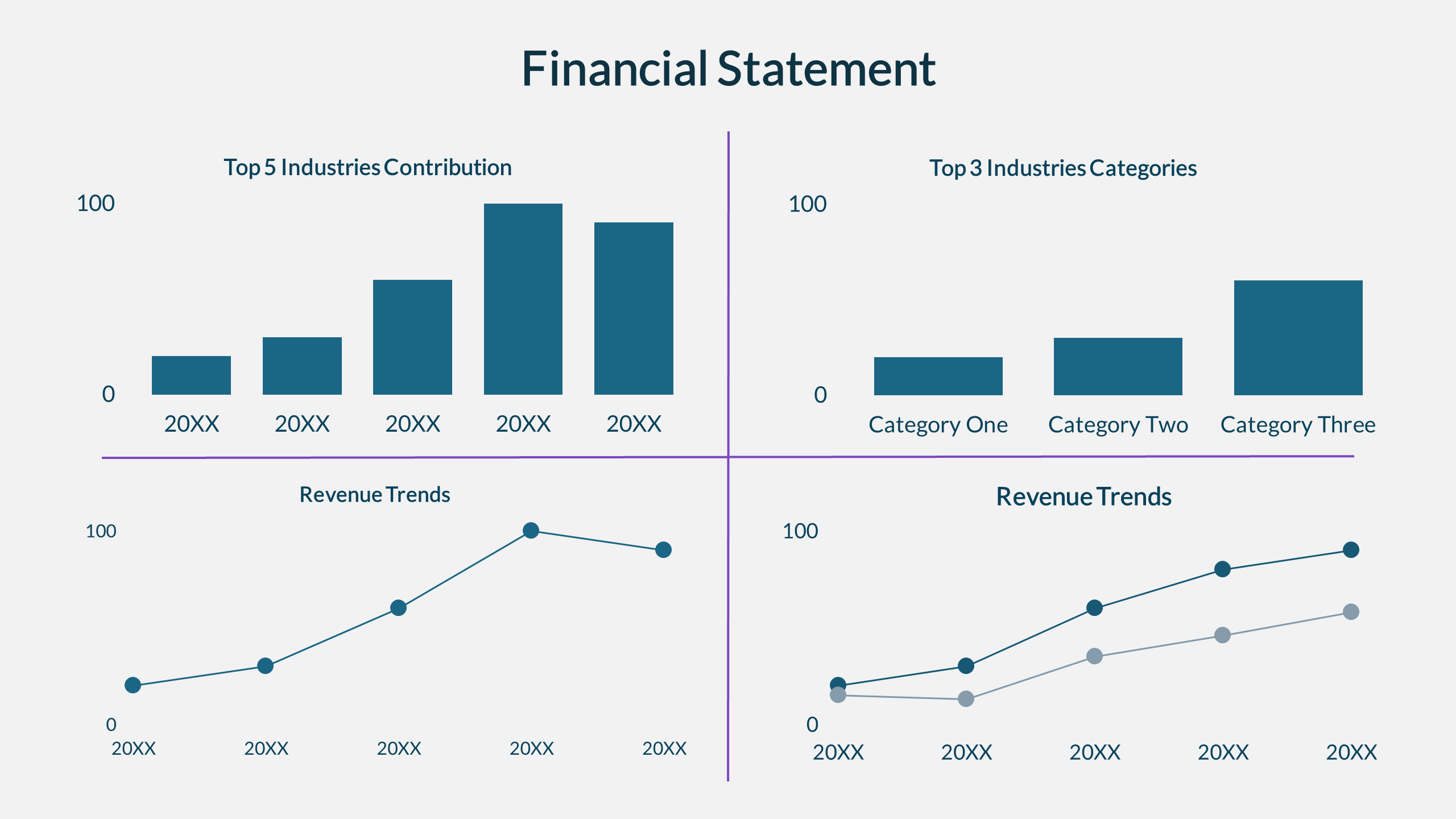 Year Report PowerPoint Template