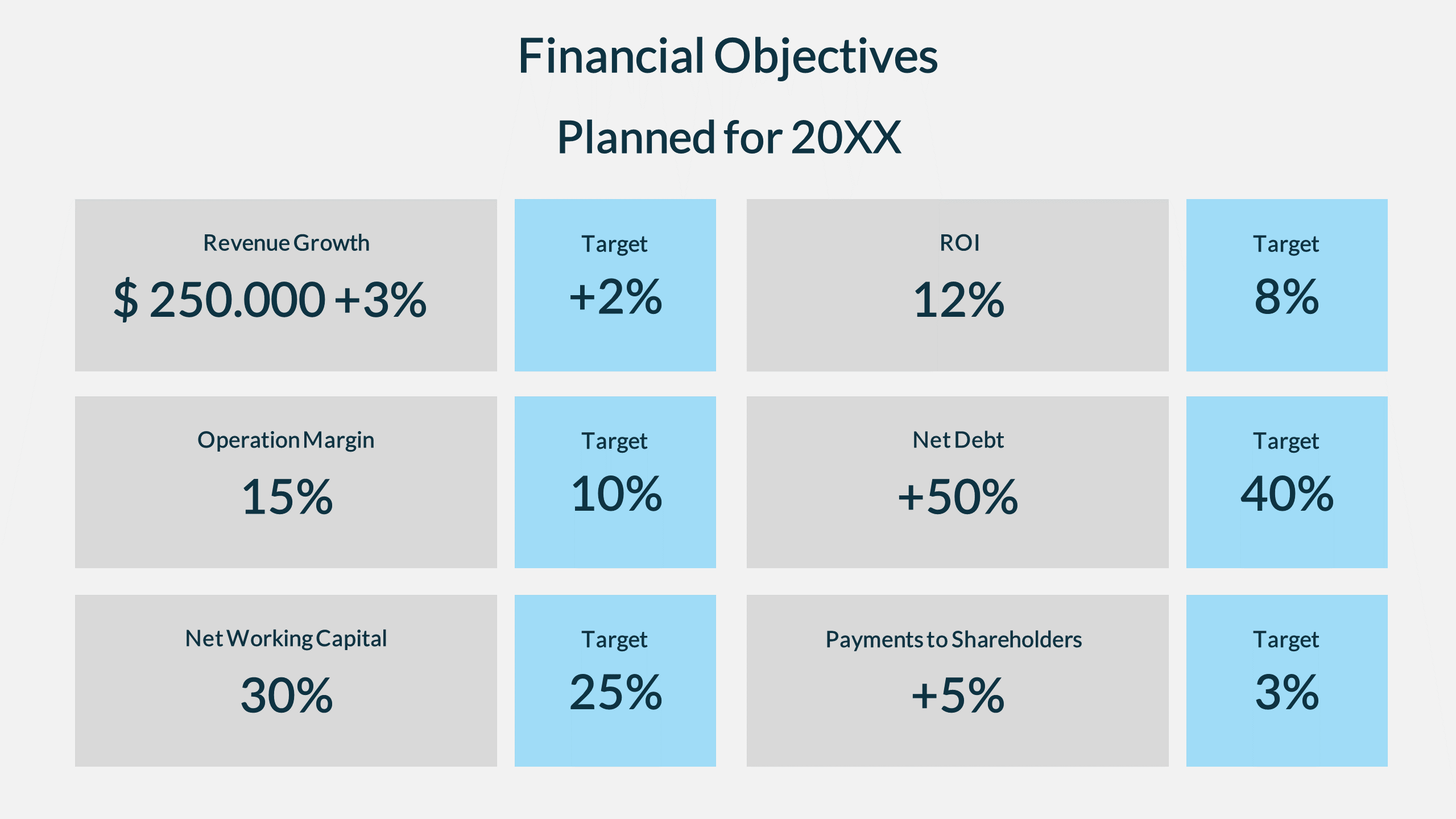 Year Report PowerPoint Template