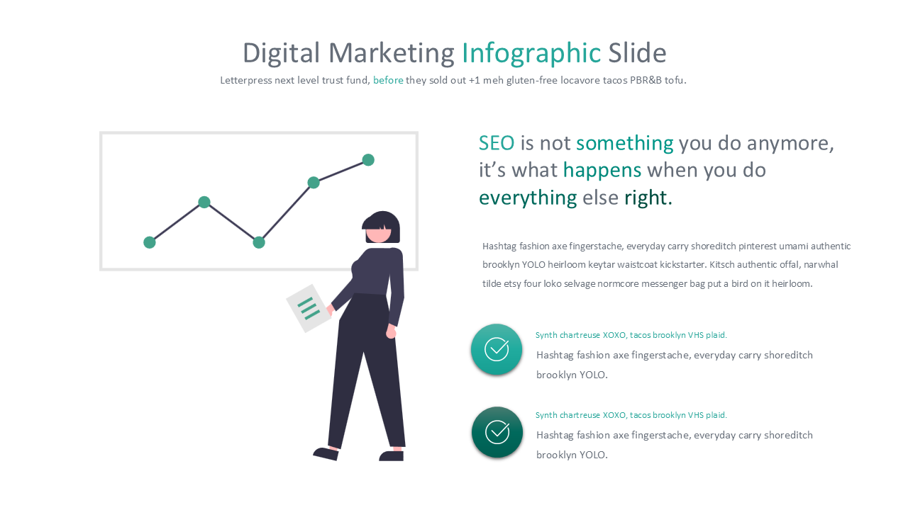 Digital Marketing - PowerPoint Infographics Slides