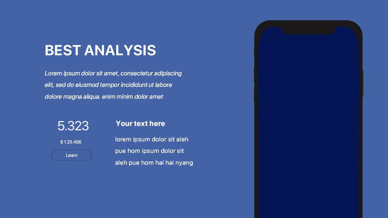 Analysis Collection - Powerpoint V287