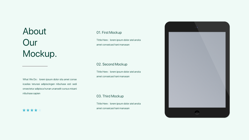 Varchi - Investor Pitch Deck Keynote Template