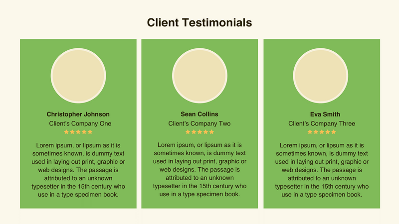 Web Project Proposal Presentation Template