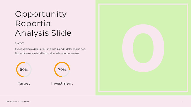 Reportia - Annual Report Powerpoint Template