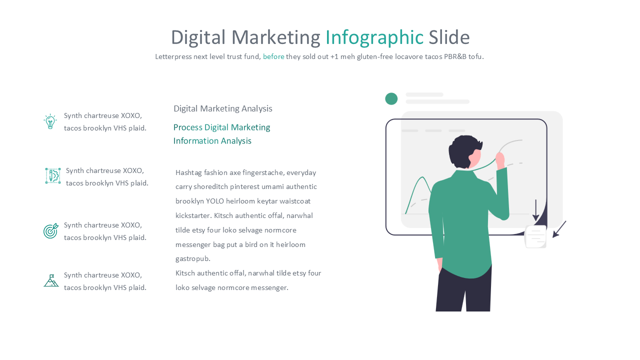 Digital Marketing - PowerPoint Infographics Slides