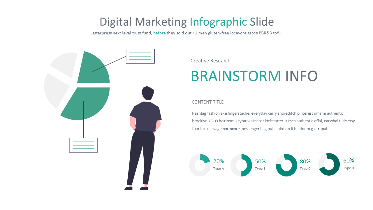 Digital Marketing - PowerPoint Infographics Slides