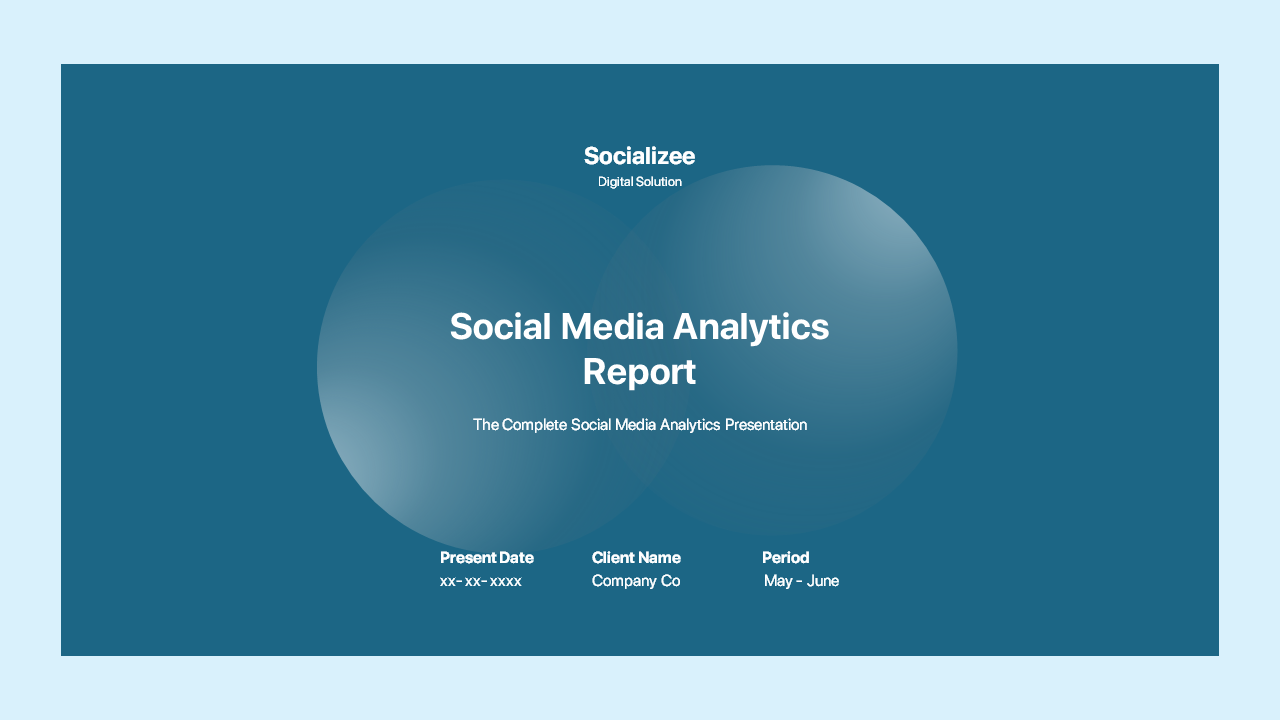 Social Media Analytics Report Presentation