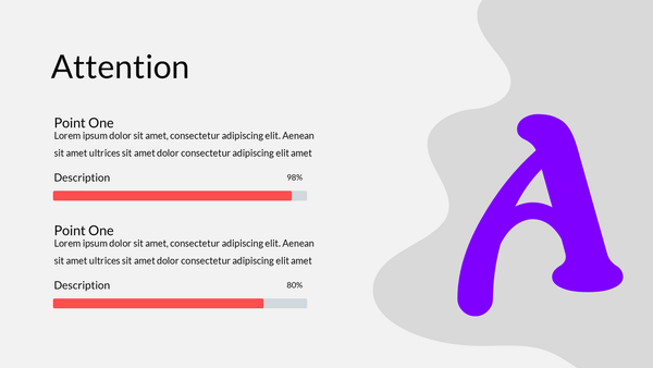 AIDA Analysis - Infographic for Keynote