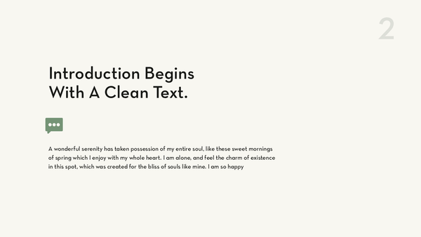 Native Minimalist PowerPoint Template