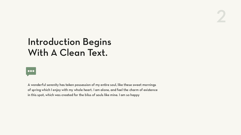 Native Minimalist PowerPoint Template
