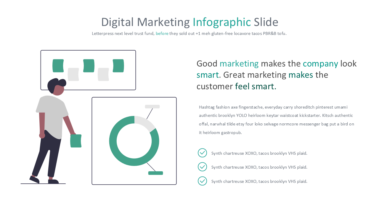 Digital Marketing - PowerPoint Infographics Slides