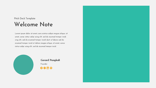 Investment Presentation Template