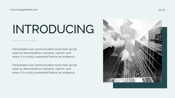 Modern Professional  Business Presentation
