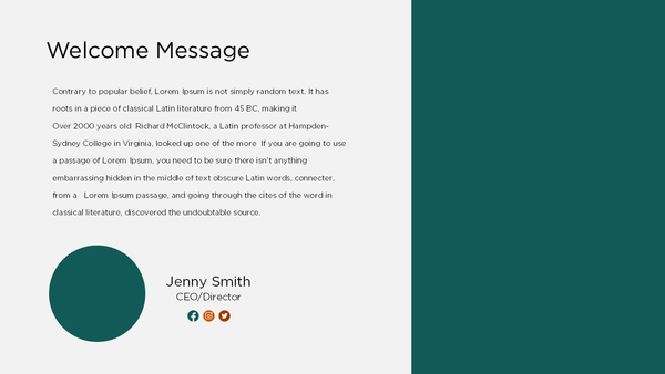 Minimal Business PowerPoint Template