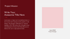 Project Overview Google Slides