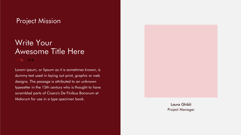 Project Overview Google Slides