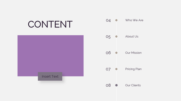 Outline Corporate Business Presentation Template