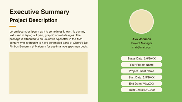 Web Project Proposal Presentation Template