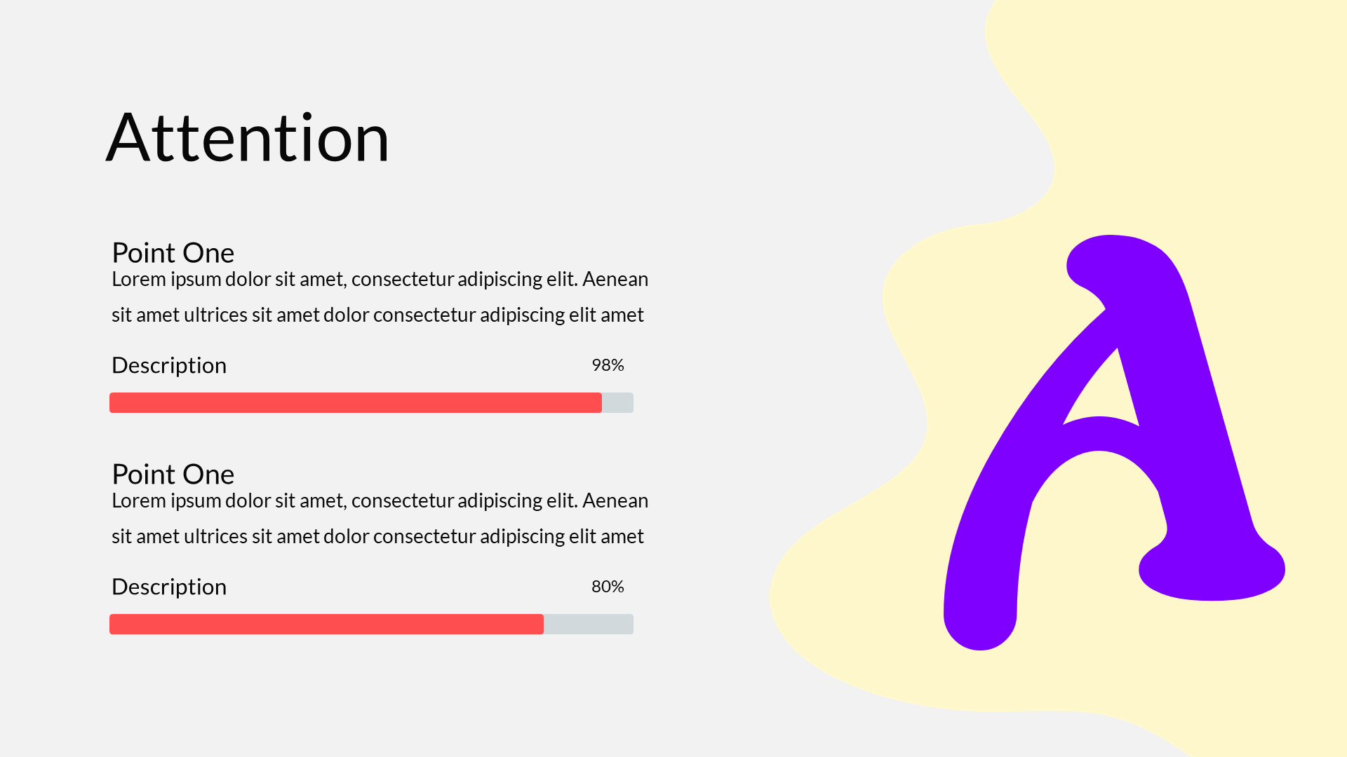 AIDA Analysis - Infographic for Keynote