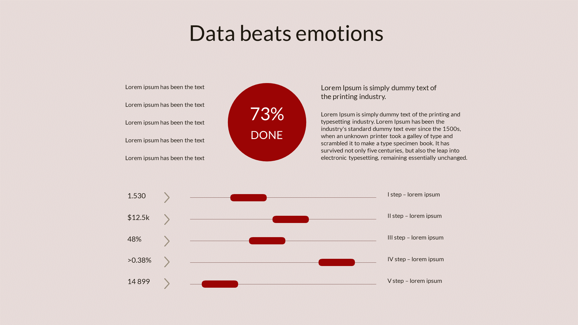 Team Dashboards Keynote Presentation Template