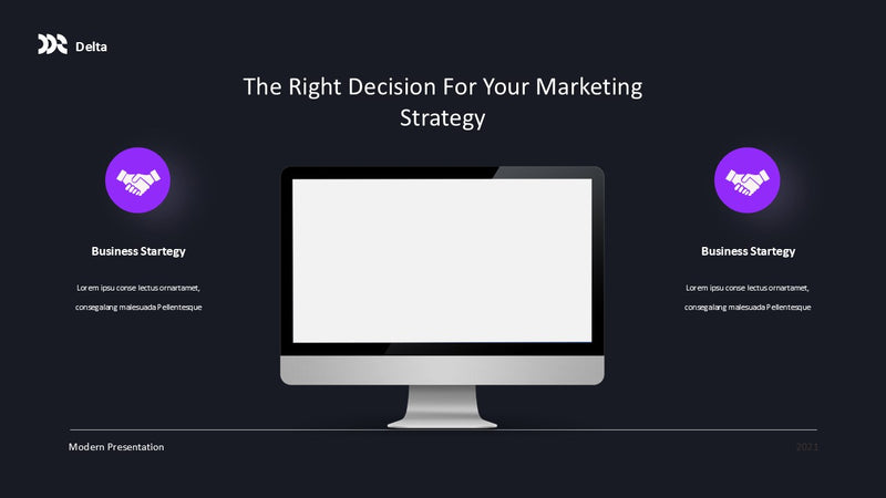 DELTA - Pitch Deck Powerpoint